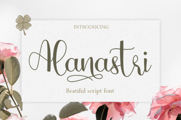 Alanastri Font Review for Elegant Branding Projects