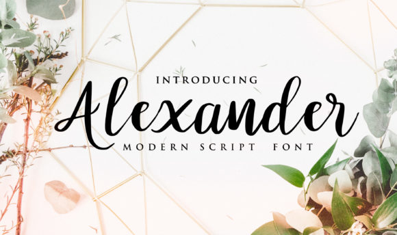 Alexander Font: The Sweet Script for Standout Marketing