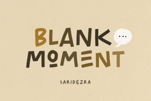 Blank Moment Font: The Cute Handwritten Typeface for Friendly Brands