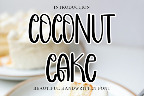 Coconut Cake: A Thin, Sweet Script Font for Modern Branding