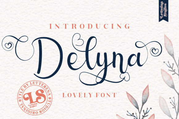 Delyna: A Romantic Script Font for Editorial Mood