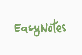 EasyNotes Font: Your Secret to Authentic Handwritten Designs