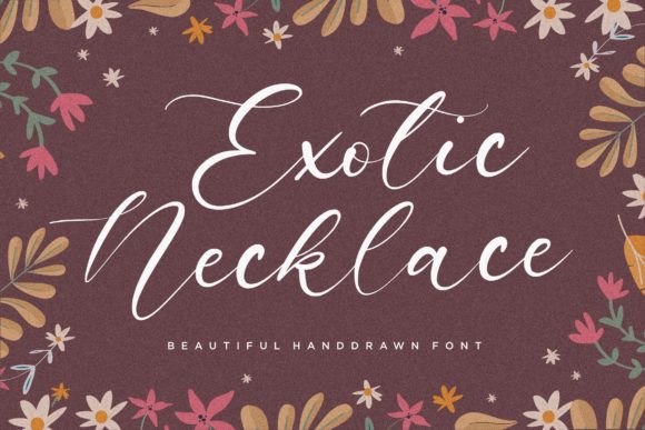 Exotic Necklace: A Digital Designer’s Guide to Handwritten Elegance