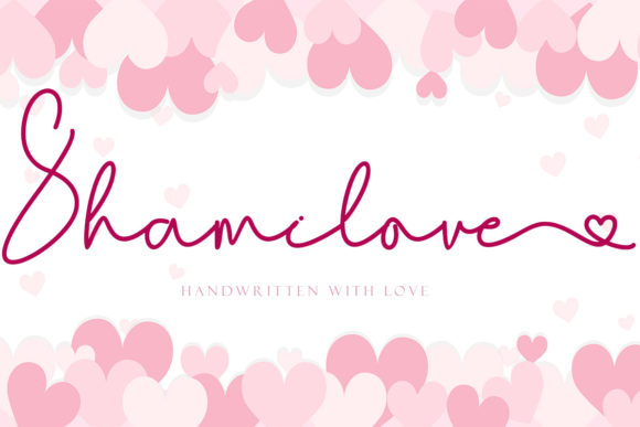 Exploring Shamilove: A Romantic Script Font for Editorial Design
