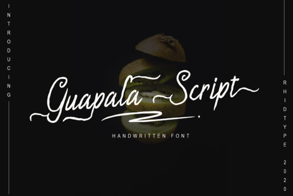 Gualapa: A Casual Handwritten Font for Modern Digital Brands