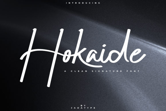 Hokaide: A Sophisticated Script Font for Modern Branding