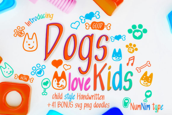How Dogs Love Kids Font Elevates Your Brand Identity