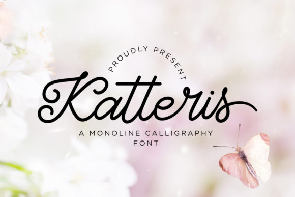 Katteris Font: Bringing Authenticity and Casual Charm to Your Design Projects
