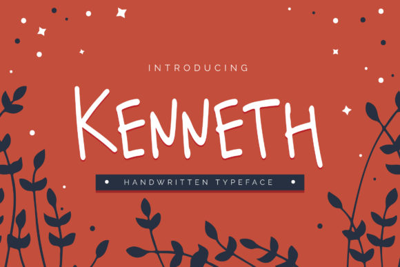 Kenneth: A Friendly Handwritten Font for Small Business Branding
