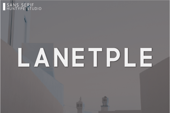 Lanetple: A Sans Serif Font for Editorial Presence