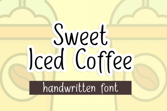 Sweet Iced Coffee: A Handwritten Font for Modern Campaigns