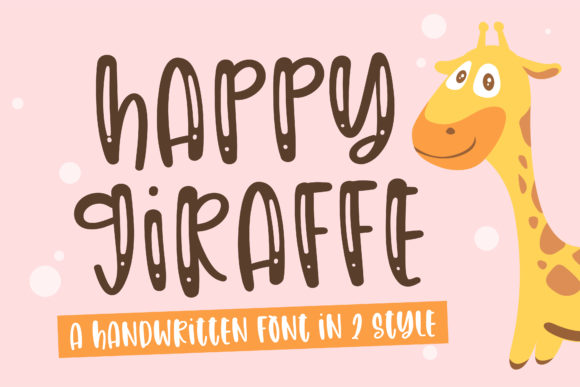 The Happy Giraffe Font: A Fun & Friendly Script for Your Projects