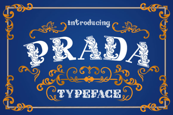 The Prada Font: A Decorative Powerhouse for Digital Branding