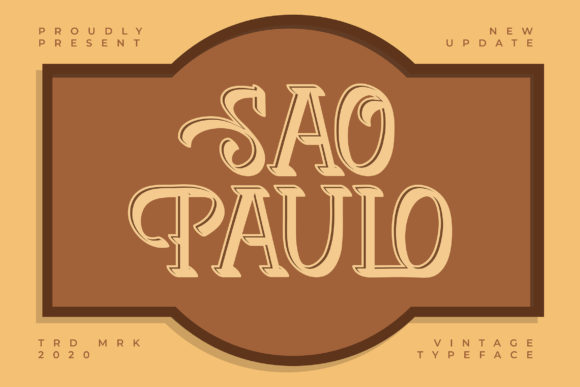 The Sao Paulo Serif Font for Modern Editorial Design