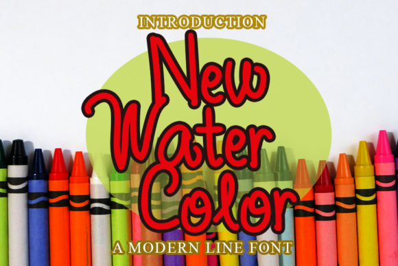 Using the New Watercolor Font for Creative Branding Projects