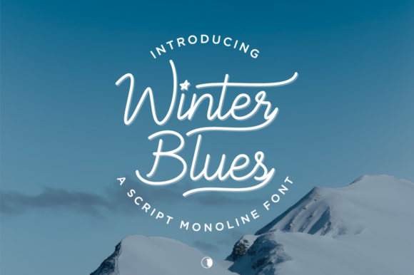 Winter Blues Font: Elevating Your Brand with Romantic Typography